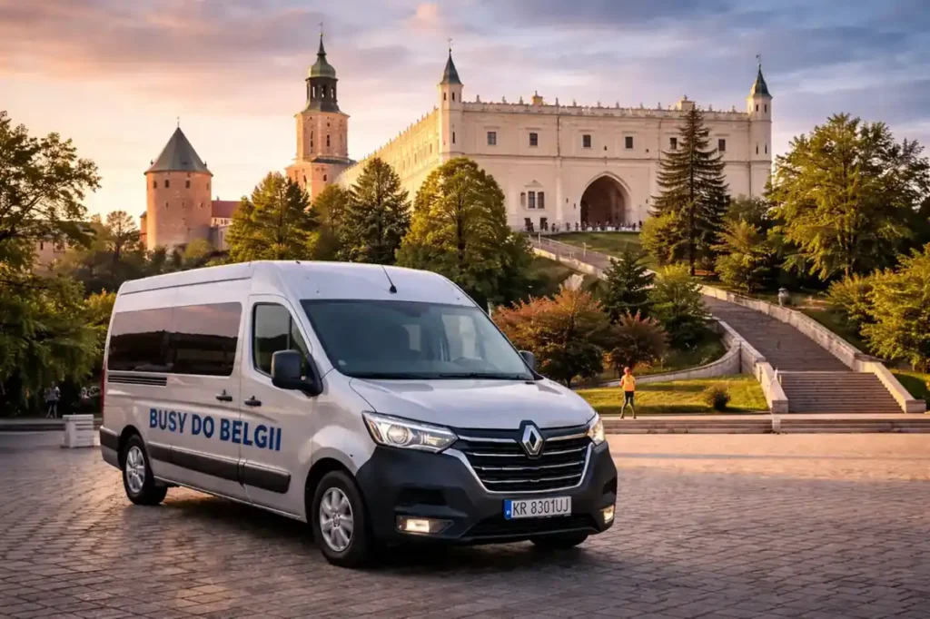 Busy do Belgii z województwa lubelskiego – Lublin, Zamek Lubelski